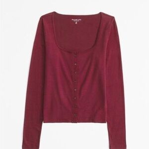 Abercrombie long sleeve cozy lounge knit NWT